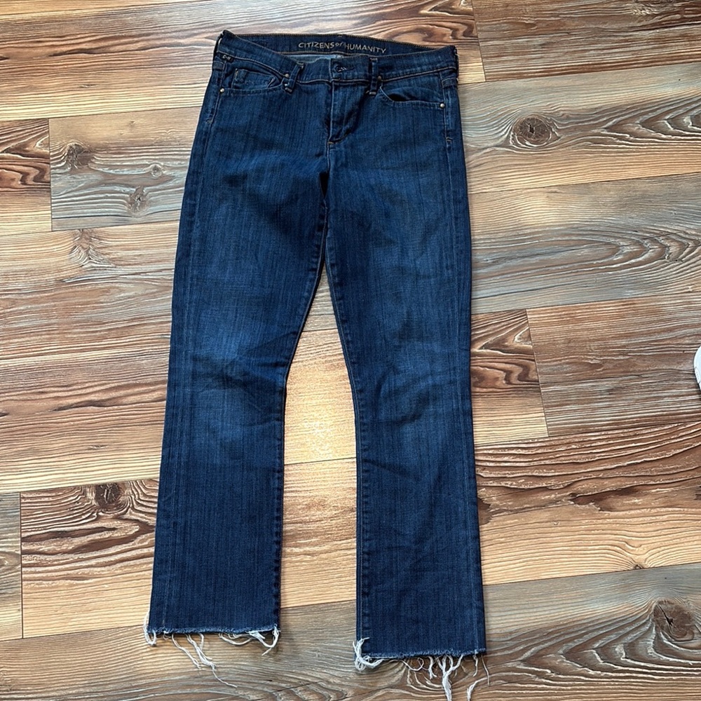 Citizens Of Humanity Dark Blue Denim size 27